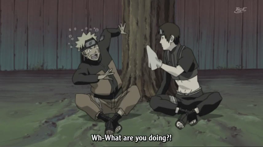 Naruto 57-58: another animé with an wordy and inaccurate episode title